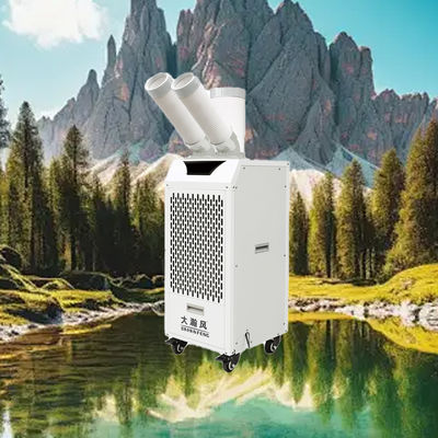 İyi bir fiyat. Portable Air Cooler with 360° Removable Rotating Air Vents Real Air-Conditioning Wind and Large-Capacity Water Tank çevrimiçi